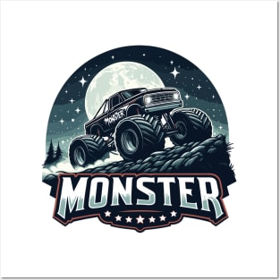 Monster Truck Posters and Art